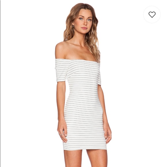 NWT Off the Shoulder Lucy Paris mini bodycon dress - Picture 2 of 5